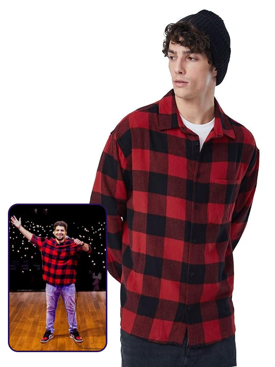 Samay Raina's Iconic Red Shirt